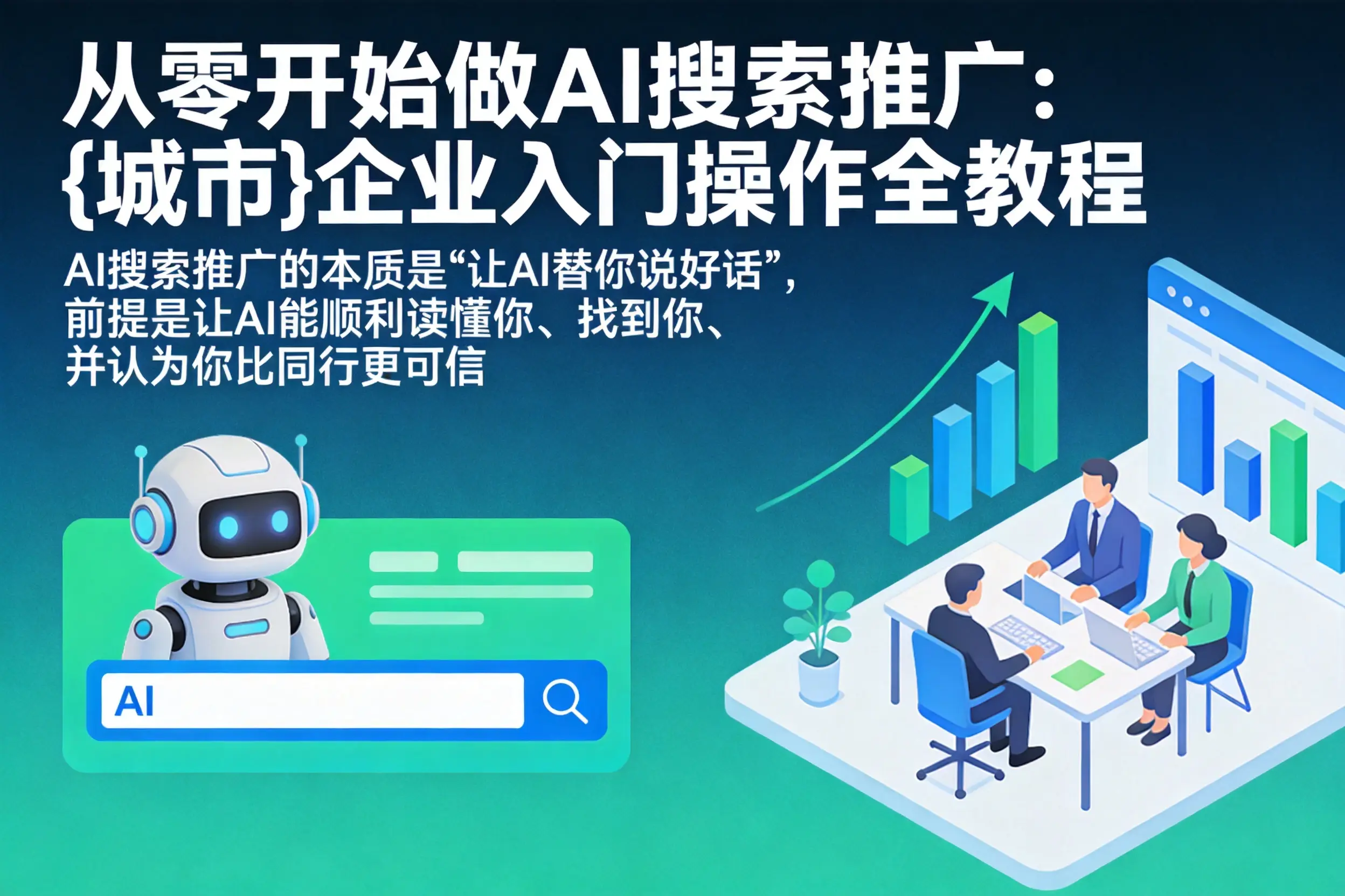 从零开始做AI搜索推广：承德企业入门操作全教程