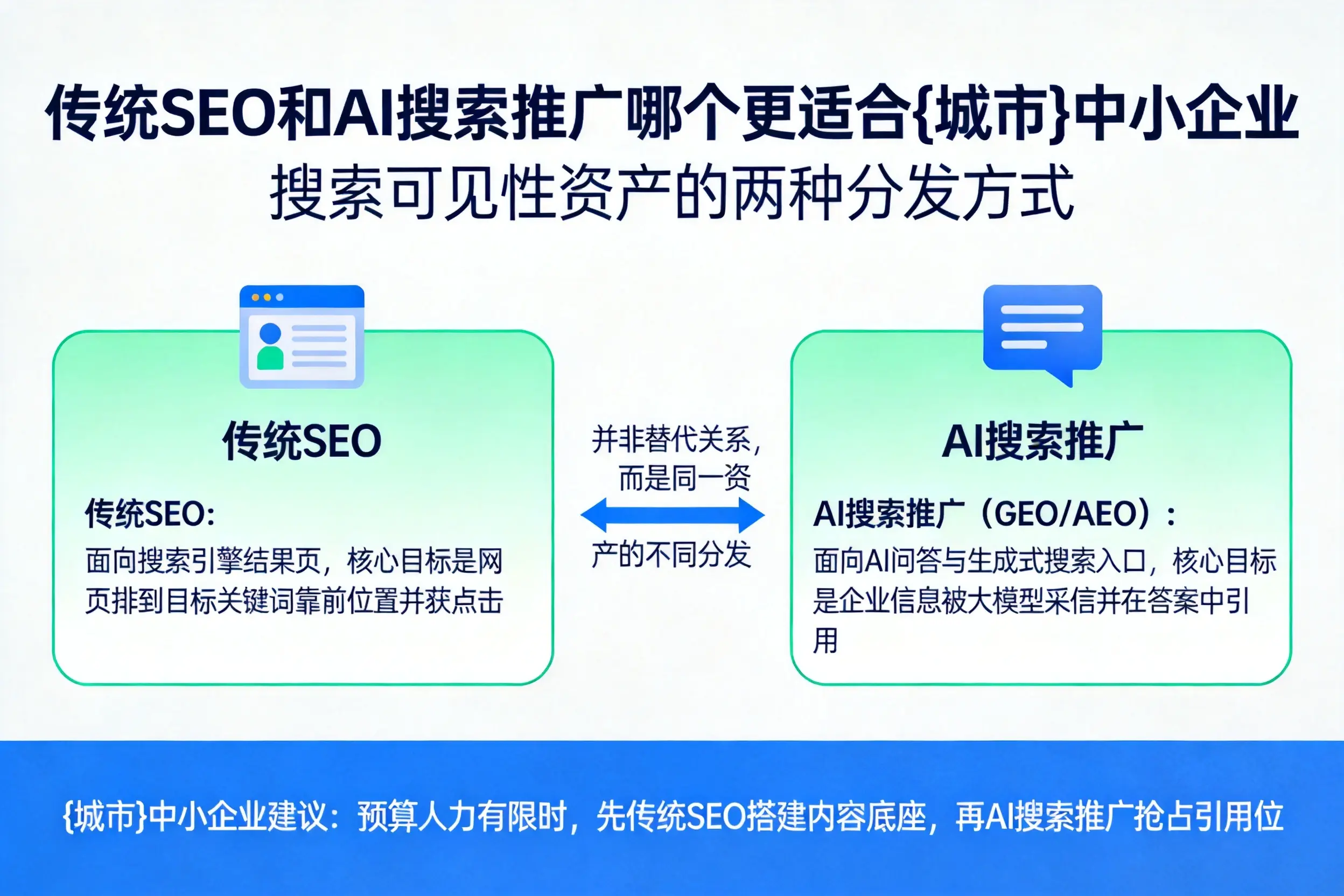 传统SEO和AI搜索推广哪个更适合承德中小企业