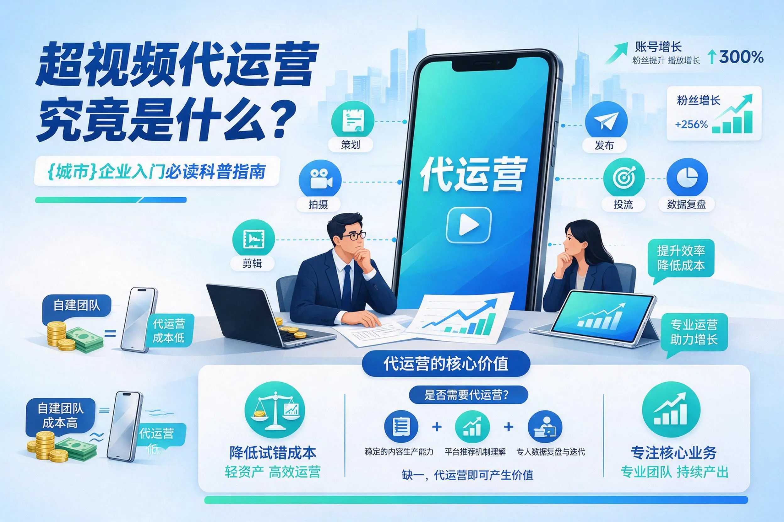 短视频代运营究竟是什么？承德企业入门必读科普指南