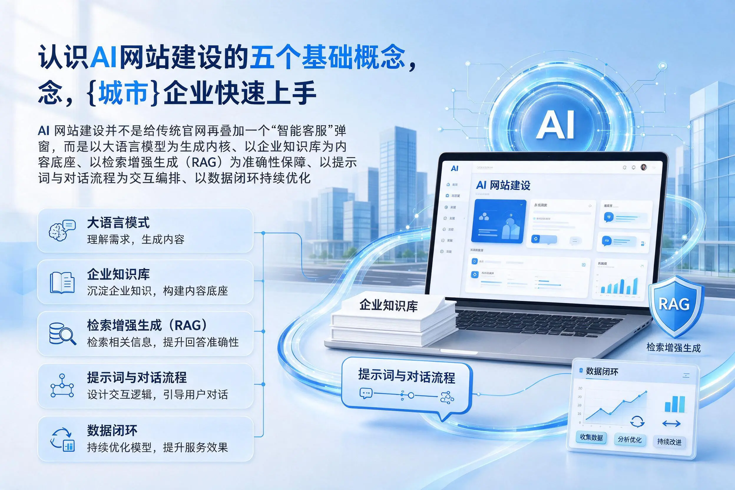 认识AI网站建设的五个基础概念，承德企业快速上手