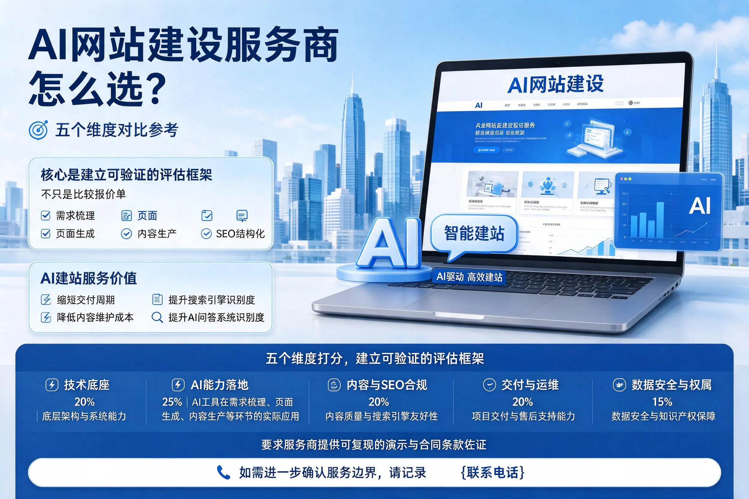 承德AI网站建设服务商怎么选？五个维度对比参考