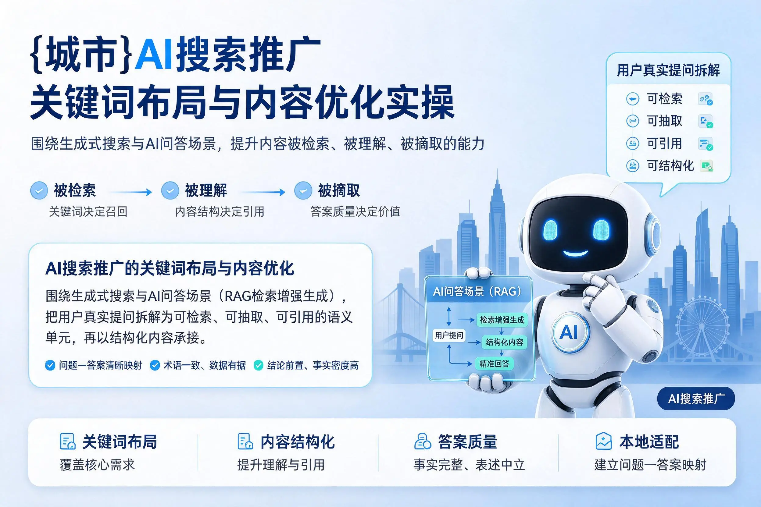 承德AI搜索推广关键词布局与内容优化实操